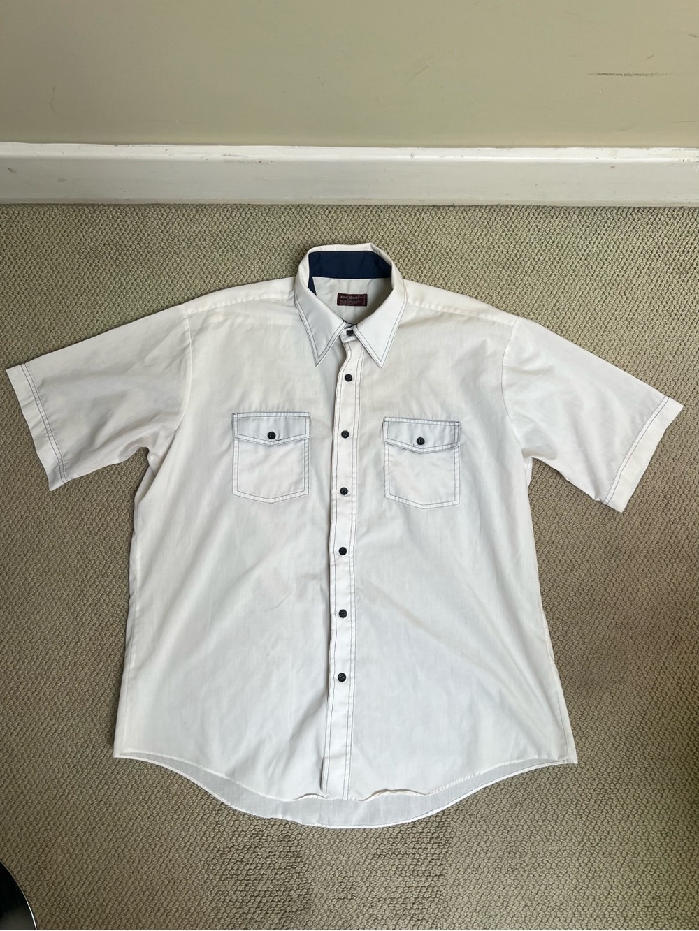 Vintage Button Down Western Shirt